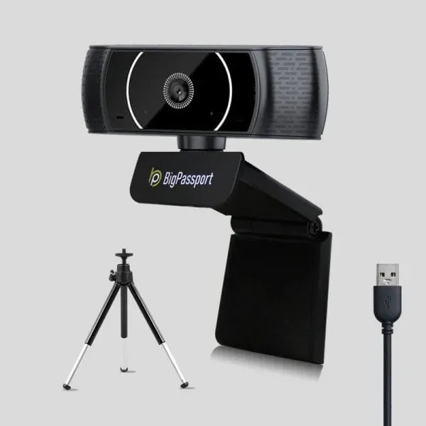 BigPassport 1080P 2 0MP Webcam(Black) (Model:Pro-Live_N6)