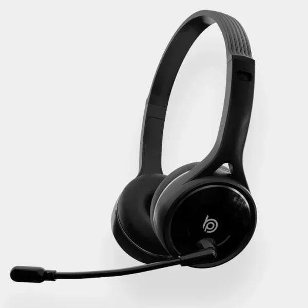 BigPassport Bluetooth Wireless Headphone with Mic (Model: Pro-Air BP30 Black)