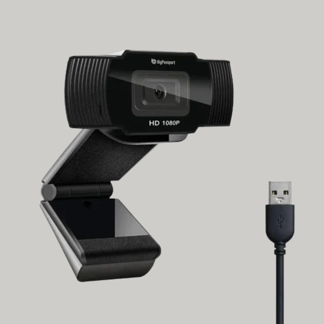 BigPassport Webcam Full HD with Microphone (Model No: Pro-Live_N3)
