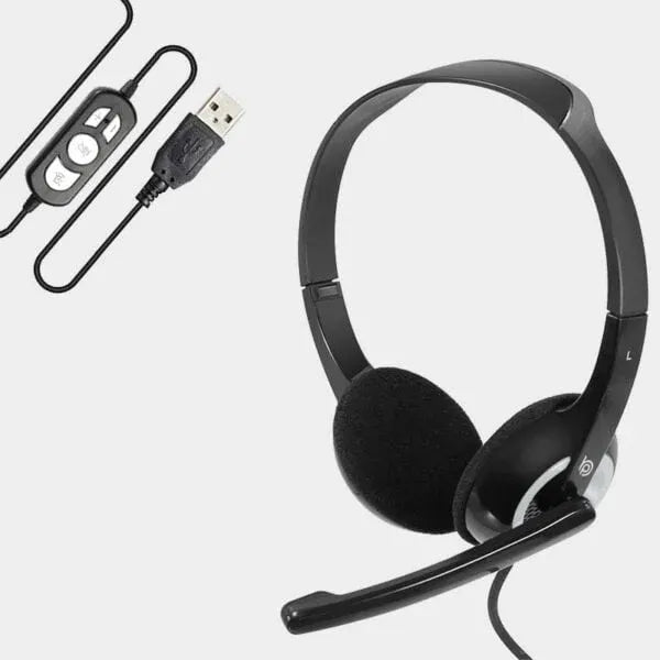 BigPassport USB Headphone With Inbuilt Mic (Pro-Boom_189)