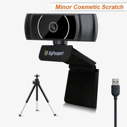 BigPassport Re-Furbish 1080P 2 0MP Webcam(Black) (Model:Pro-Live_N6)
